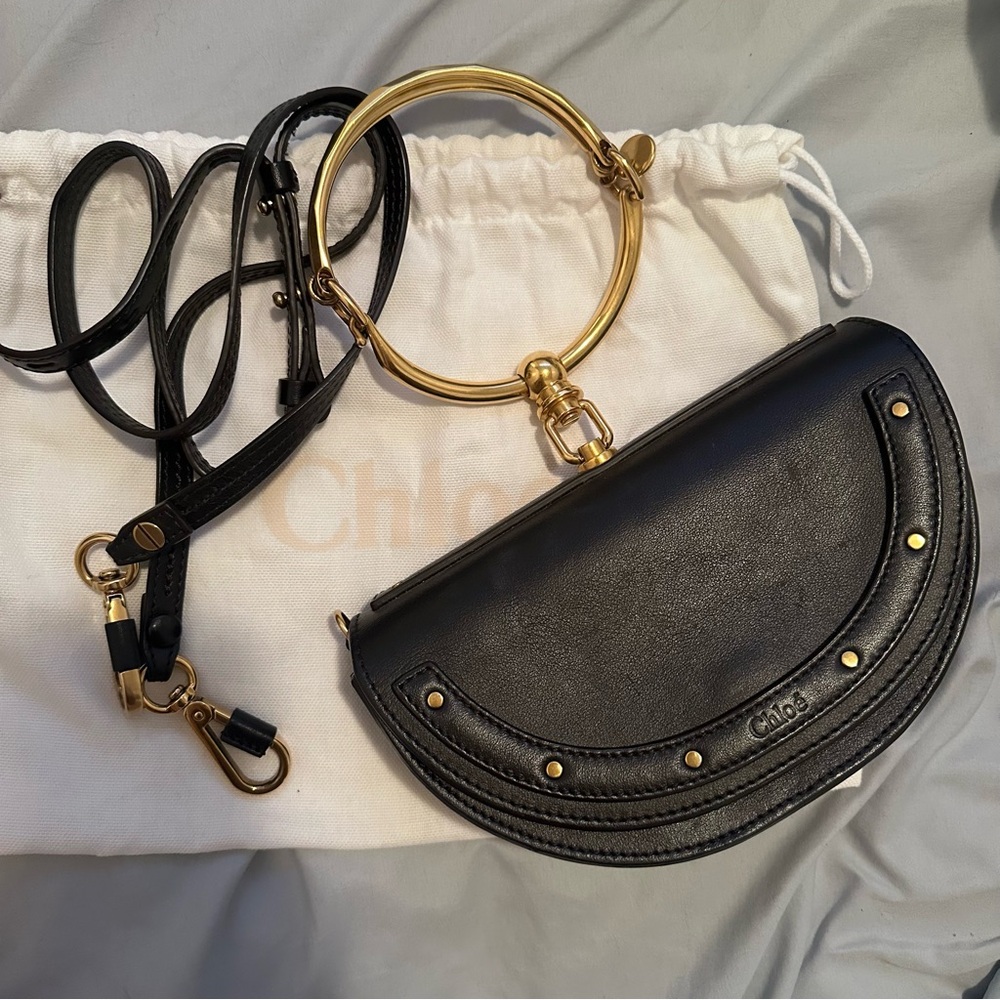 Chloe black Nile Minaudiere bag